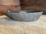 Handmade Natural Oval River Stone Bathroom Basin - RXXL 231008
