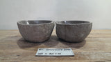 Handmade Natural Oval River Stone  Bathroom Basin TWIN SETS A & B RS 25072004