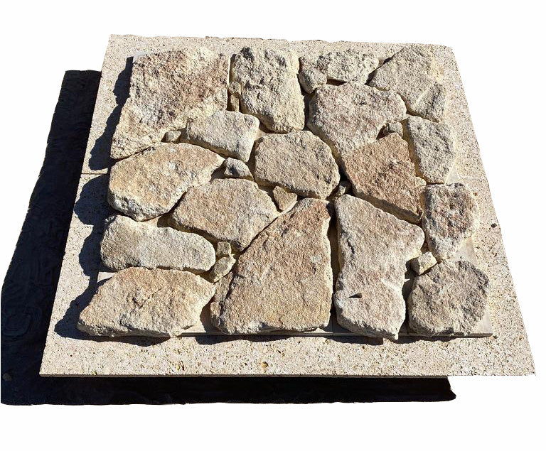European Stone Wall Cladding Free Form Loose Stone - Fossil