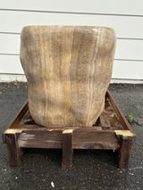 Natural Handmade Onyx Stone Planter Pot - 240905