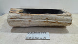 Natural Handmade Petrified Wood Basin - FSB606004