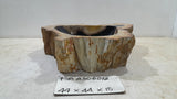 Natural Handmade Petrified Wood Basin - FSB406012