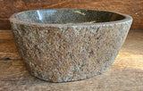 Handmade Natural Oval River Stone Bathroom Basin - RXS 236014