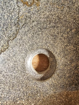 Handmade Natural Oval River Stone Bathroom Basin - RXS 2306015