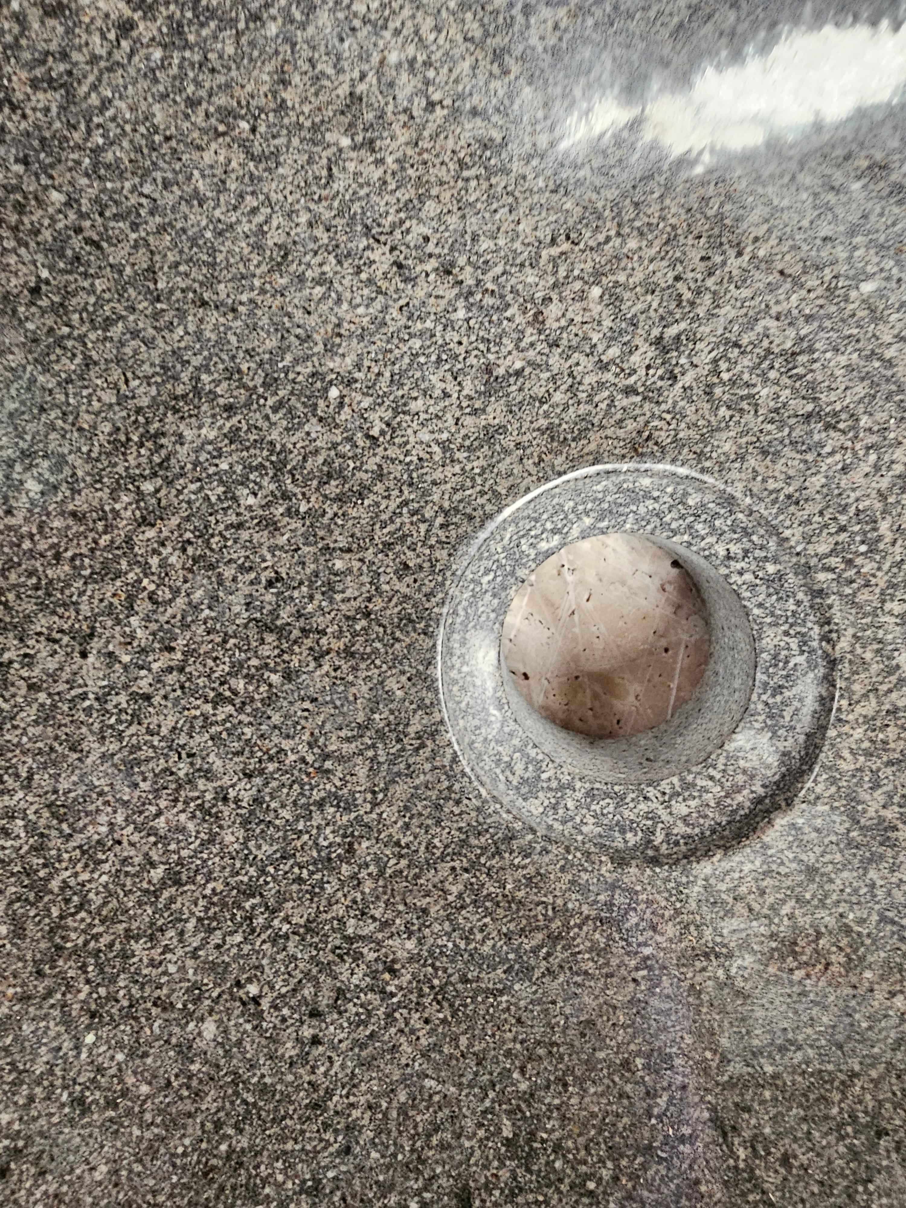Handmade Natural Oval River Stone Bathroom Basin - RVL 221220