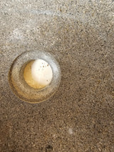 Handmade Natural Oval River Stone Bathroom Basin - RS 2306002