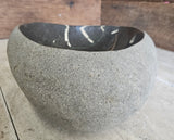 Handmade Natural Oval River Stone  Bathroom Basin  - PHM  2310017