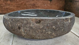 Handmade Natural Oval River Stone  Bathroom Basin  RM 2310153