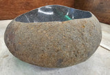 Handmade Natural Oval River Stone  Bathroom Basin  RVS 2310049