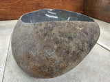 Handmade Natural Oval River Stone  Bathroom Basin  RVS 2310049