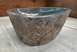 Handmade Natural Oval River Stone  Bathroom Basin  RS 2310038