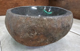 Handmade Natural Oval River Stone  Bathroom Basin  RM 2310005