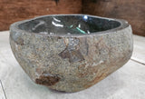 Handmade Natural Oval River Stone  Bathroom Basin  RS 2310016