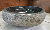 Handmade Natural Oval River Stone  Bathroom Basin  RM 2310034