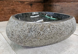 Handmade Natural Oval River Stone  Bathroom Basin  RM 2310034