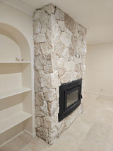 European Stone Wall Cladding Free Form Loose Stone - Travertine Classic