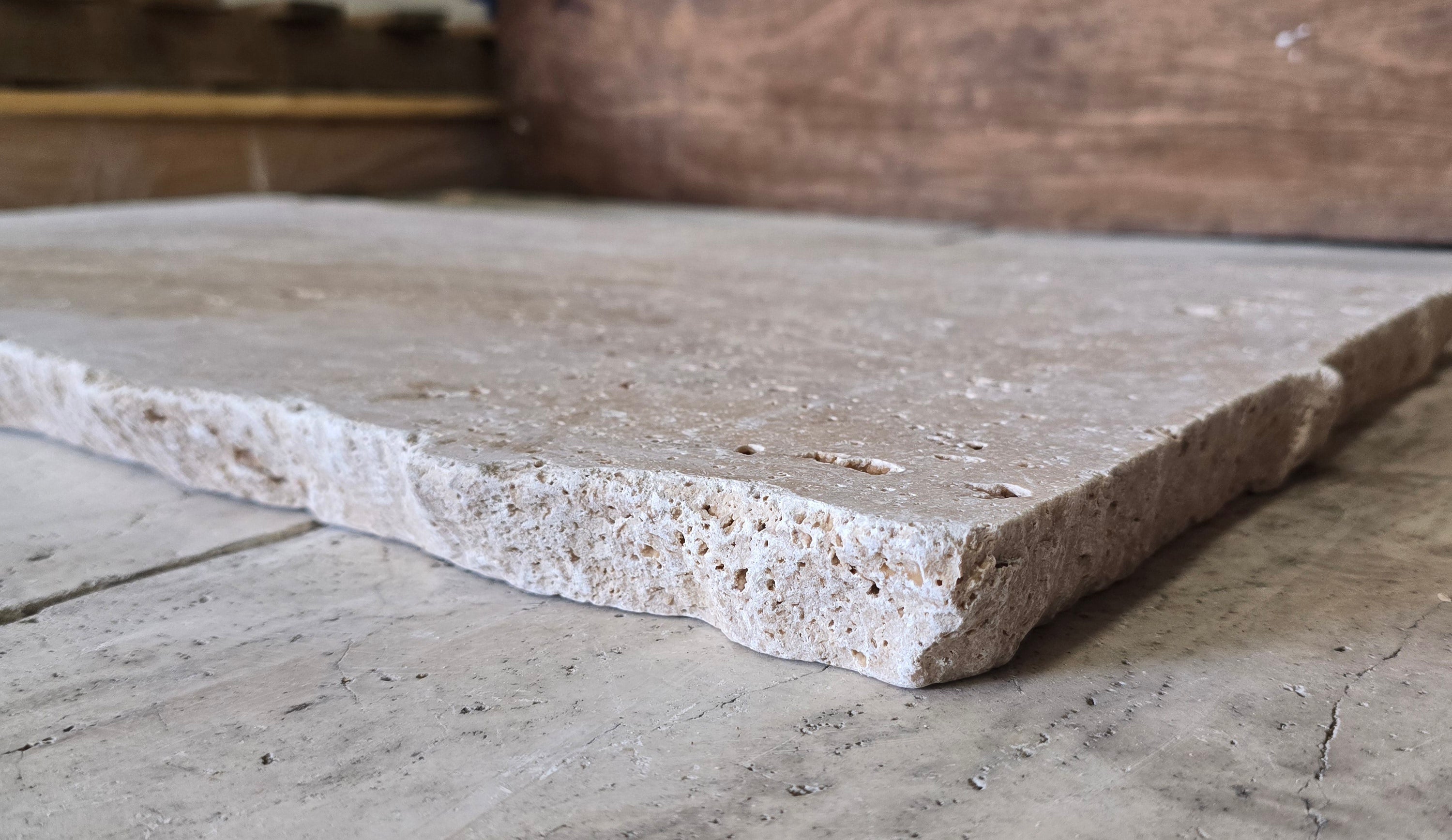 Classic Travertine Stepping Stones