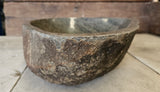 Handmade Natural Oval River Stone  Bathroom Basin  RL 2310077