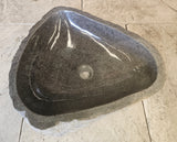 Handmade Natural Oval River Stone  Bathroom Basin  RM 2310097