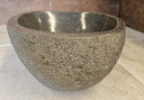 Handmade Natural Oval River Stone  Bathroom Basin  RS 2409110