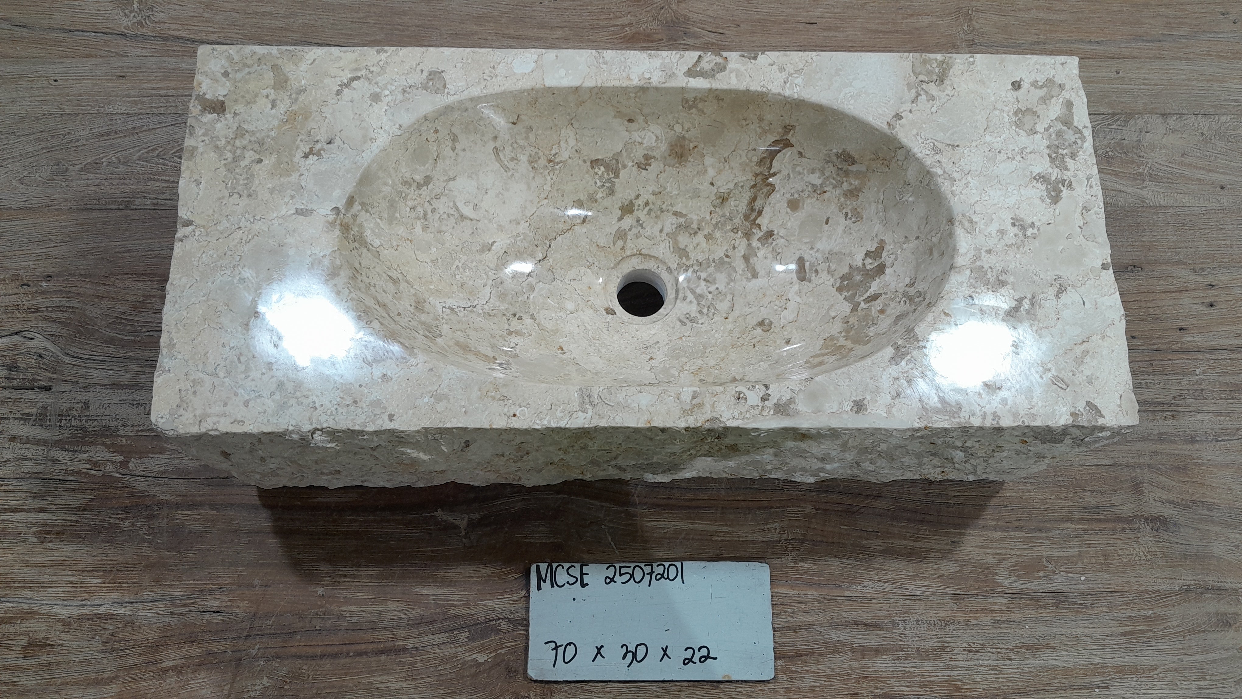 Custom Marble Basin - Natural Stone - Sink Bowl