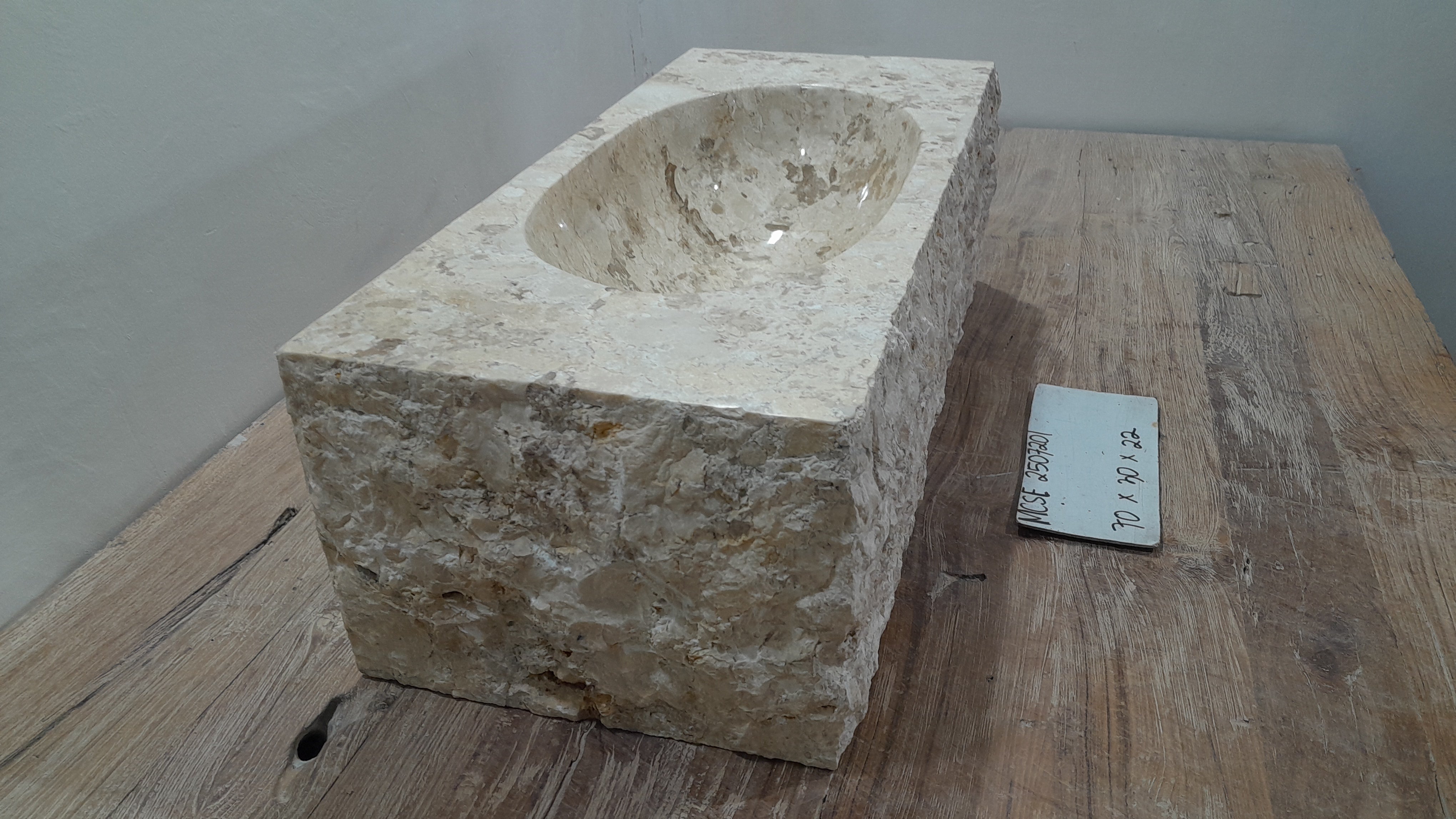Custom Marble Basin - Natural Stone - Sink Bowl