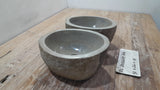 Handmade Natural Oval River Stone  Bathroom Basin TWIN SETS A & B RS 25072024