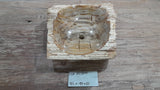 Natural Handmade Petrified Wood Basin - FSN 2507203
