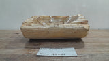 Natural Handmade Petrified Wood Basin - FSN 2507203