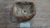 Natural Handmade Petrified Wood Basin - FSN 2507204