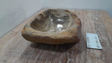 Natural Handmade Petrified Wood Basin - FSN 2507204
