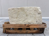 Hand Chiselled Limestone Planter Pot - 240923 - 65x47x29cm