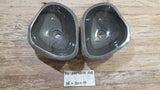 Handmade Natural Oval River Stone  Bathroom Basin TWIN SETS A & B RS 25072031