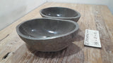 Handmade Natural Oval River Stone  Bathroom Basin TWIN SETS A & B RS 25072032