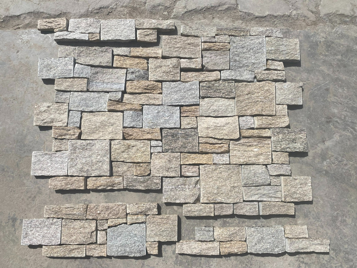Natural Stone Wall Cladding Ledgestone - Tiger Grey – Stone and Rock