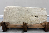 Hand Chiselled Limestone Planter Pot - 240923 - 65x47x29cm