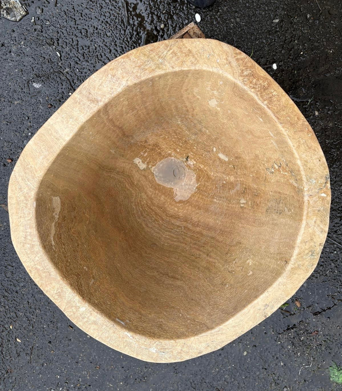 Natural Handmade Onyx Stone Planter Pot - 240902