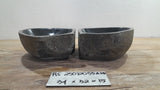 Handmade Natural Oval River Stone  Bathroom Basin TWIN SETS A & B RS 25072053