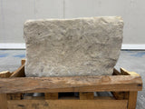 Hand Chiselled Limestone Planter Pot - 240924 - 61x38x27cm
