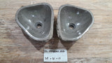 Handmade Natural Oval River Stone  Bathroom Basin TWIN SETS A & B RS 25072060