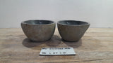Handmade Natural Oval River Stone  Bathroom Basin TWIN SETS A & B RS 25072062