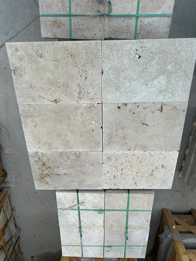 Travertine Tumbled Paver & Tile - Commercial Grade