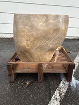 Natural Handmade Onyx Stone Planter Pot - 240904