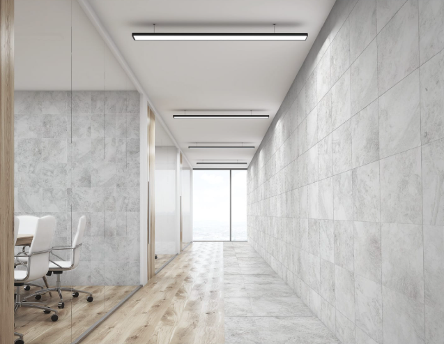 Tundra Grey Sandblasted Marble Tiles