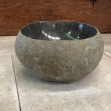 Handmade Natural Oval River Stone  Bathroom Basin  RVS2310023