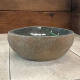 Handmade Natural Oval River Stone  Bathroom Basin  RS 2310066