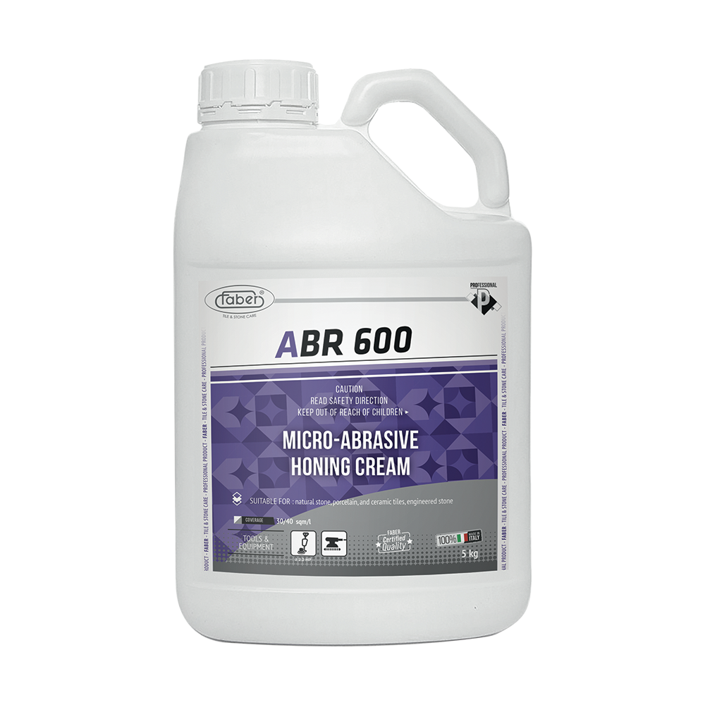 Faber ABR 600 Multi-Surface Abrasive Restoration Cream – Scratch & Imperfection Remover for Stone & Porcelain