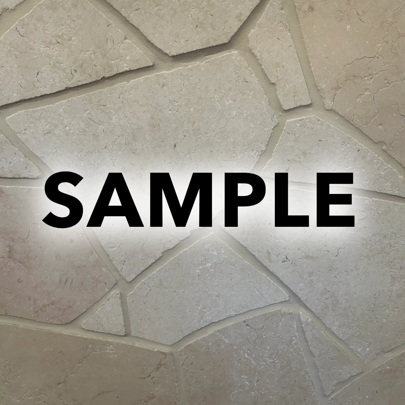 SAMPLE -  Crazy Paver - Ancient Galala Brushed and Tumbled
