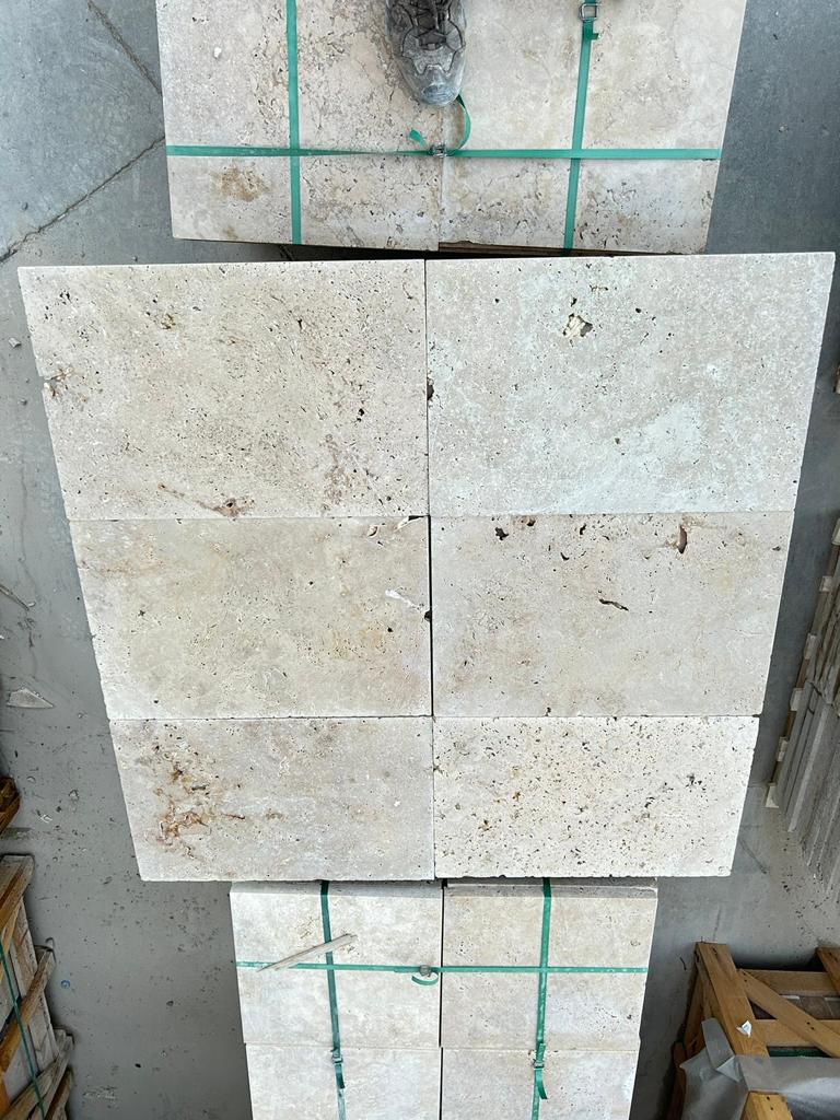 Travertine Tumbled Paver & Tile - Commercial Grade