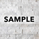 SAMPLE -  Stackstone - Crystal White